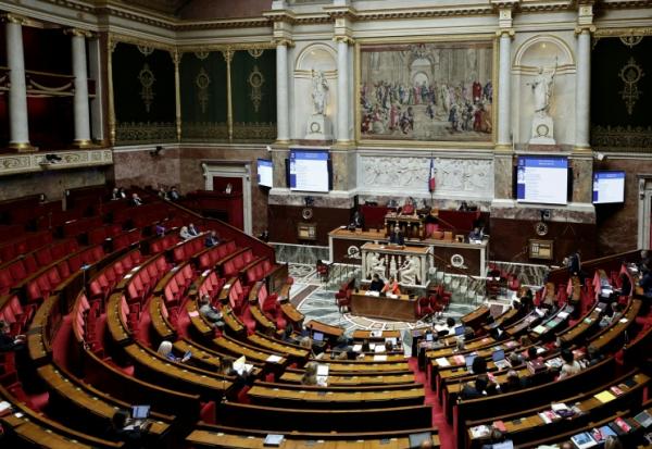 L'Assemblée nationale, le 11 décembre 2025 à Paris