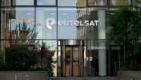 Le siège d'Eutelsat, à Issy-les-Moulineaux, le 19 juin 2025