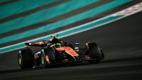 Lando Norris à Abou Dhabi le 7 décembre 2025