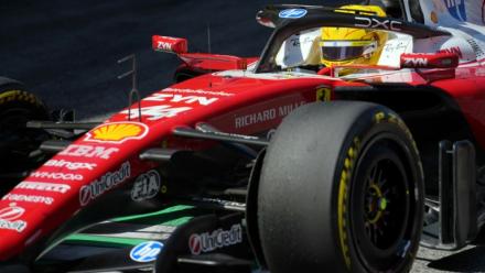 Lewis Hamilton à Montmelo le 14 juin 2026