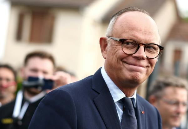 Édouard Philippe, maire du Havre et candidat du parti de droite Horizons à l'élection présidentielle  de 2027, arrive à la foire agricole de Châlons-en-Champagne, le 31 août 2026 dans la Marne