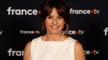 Faustine Bollaert, le 11 juin 2023 dans les locaux de France Télévisions, à Paris