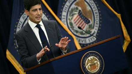 Le nouveau président de la Fed Kevin Warsh à Washington, le 17 juin 2026