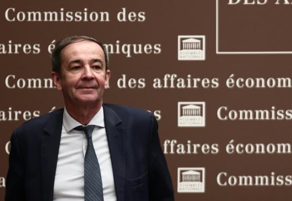 Bernard Fontana, le 30 avril 2025 avant son audition au Parlement pour le poste de PDG d'EDF
