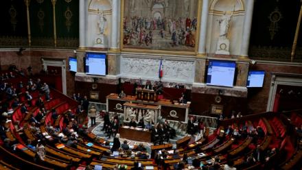 Séance à l'Assemblée nationale, le 8 avril 2025