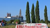 L'entrée de l'usine Fibre Excellence de Tarascon dans les Bouches-du-Rhône, le 29 juillet 2026