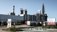 L'entrée du site de Fibre Escellence à Tarascon, le 14 avril 2026 dans les Bouches-du-Rhône