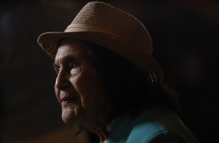 Dolores Huerta le 2 juin 2026 à Los Angeles, en Californie