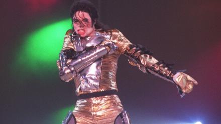 Michael Jackson au Parc des Princes en juin 1997