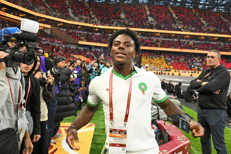 L'influenceur afro-américain IShowSpeed à la finale de la CAN à Rabat, le 18 janvier 2026