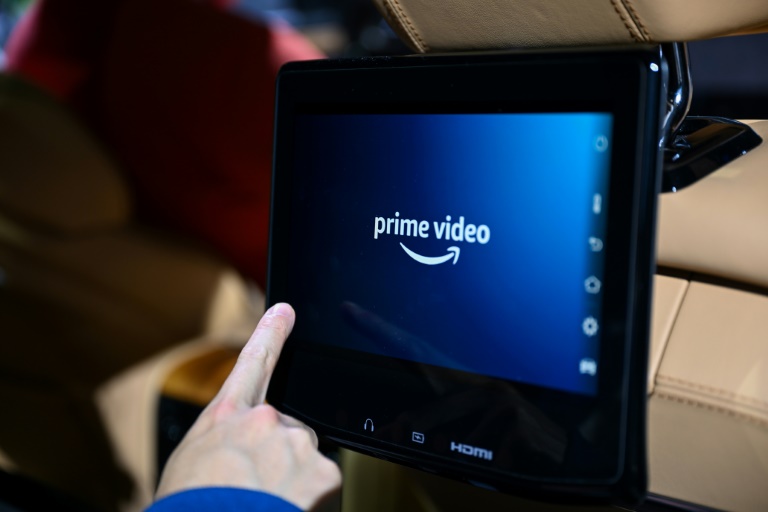 Le logo Amazon Prime Video est affiché à Las Vegas, Nevada, le 7 janvier 2023.