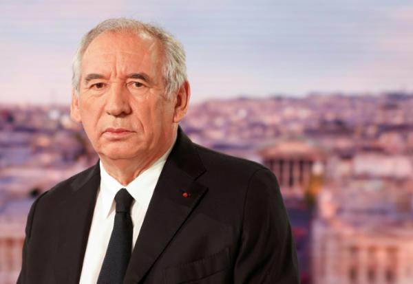 Le Premier ministre François Bayrou le 27 août 2025 dans les studios de TF1 à Boulogne-Billancourt, près de Paris
