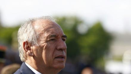 Le Premier ministre  Francois Bayrou le 14 juillet 2025 à Paris