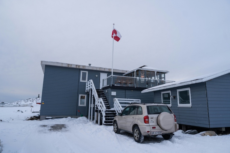 Le domicile de Ulrikke Andersen, professionnelle de la location touristique, le 16 janvier 2026 à Nuuk, au Groenland


