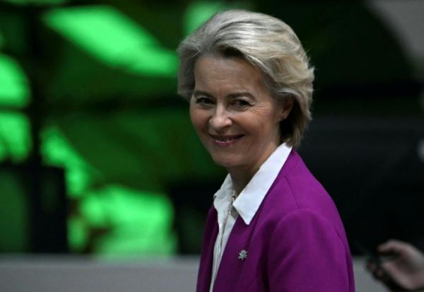 La présidente de la Commission européenne Ursula von der Leyen à Belém (Brésil) le 6 novembre 2025 avant la COP30