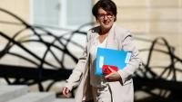 La ministre de l'Agriculture, Annie Genevard, arrive à l'Elysée, le 26 mai 2026 à Paris