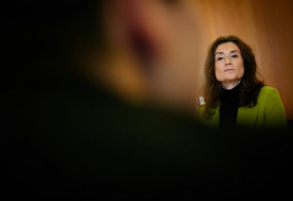 La députée Sandrine Josso, à Nantes le 30 janvier 2026