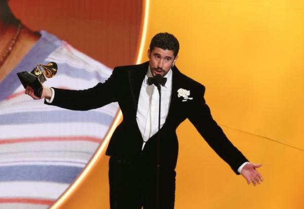 Bad Bunny lors de la 68e édition des Grammy Awards à Los Angeles le 1er février 2026