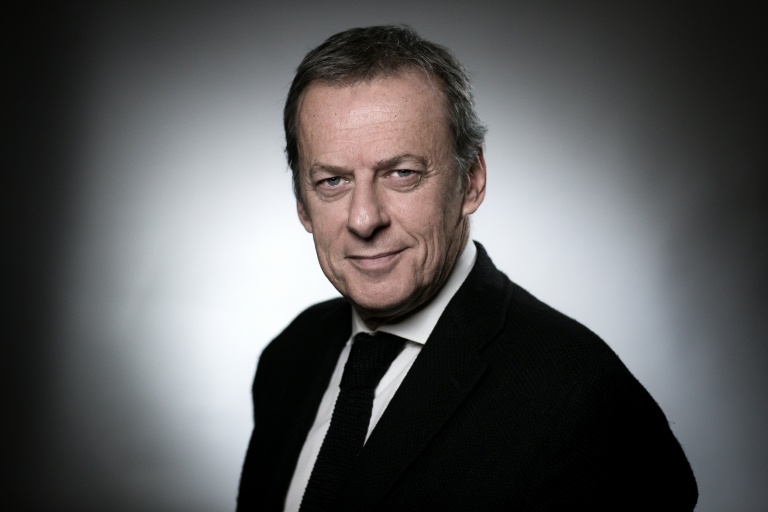 Olivier Nora, alors PDG de Grasset, le 2 février 2018 à Paris
