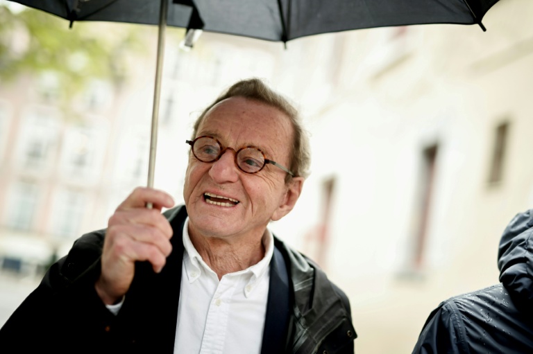 Alain Carignon le 22 mars 2026, à Grenoble en Isère