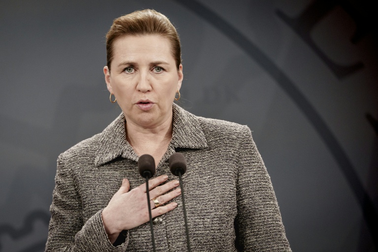 La Première ministre danoise Mette Frederiksen , le 13 janvier 2026 à Copenhague