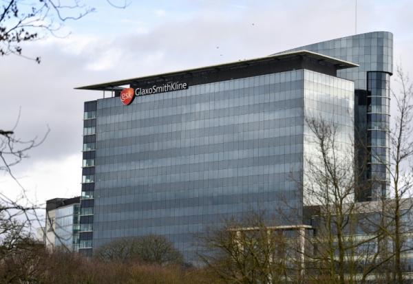 Le siège de GSK à Londres, le 2 février 2022.