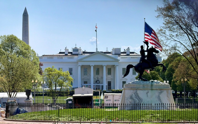 La Maison Blanche à Washington le 4 avril 2026