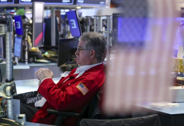 Un opérateur à la Bourse de New York, le 9 mars 2026