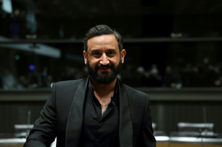 Cyril Hanouna le 14 mars 2024 à l'Assemblée nationale à Paris