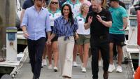 Le Prince Harry et sa femme Meghan le 17 avril 2026 à Sydney