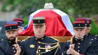 Hommage national aux Invalides à Paris au philosophe et sociologue Edgar Morin, mort à 104 ans le 3 juin 2026