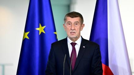 Le Premier ministre tchèque Andrej Babis à Berlin (Allemagne) le 10 mars 2026