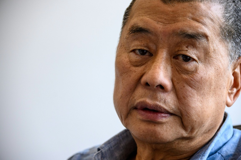 Le magnat des médias prodémocratie Jimmy Lai, le 16 juin 2020 à Hong Kong
