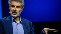 Le Canadien Yoshua Bengio, considéré comme l'un des pères de l'IA, le 17 septembre 2026 à Montréal, au Canada
