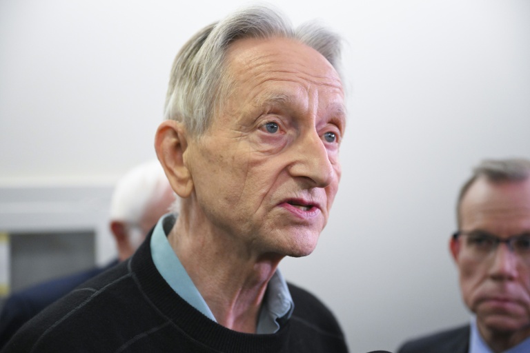 Le pionnier de l'IA Geoffrey Hinton le 16 septembre 2026 à Washington