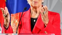 La présidente de la BCE Christine Lagarde à Vienne le 14 septembre 2026