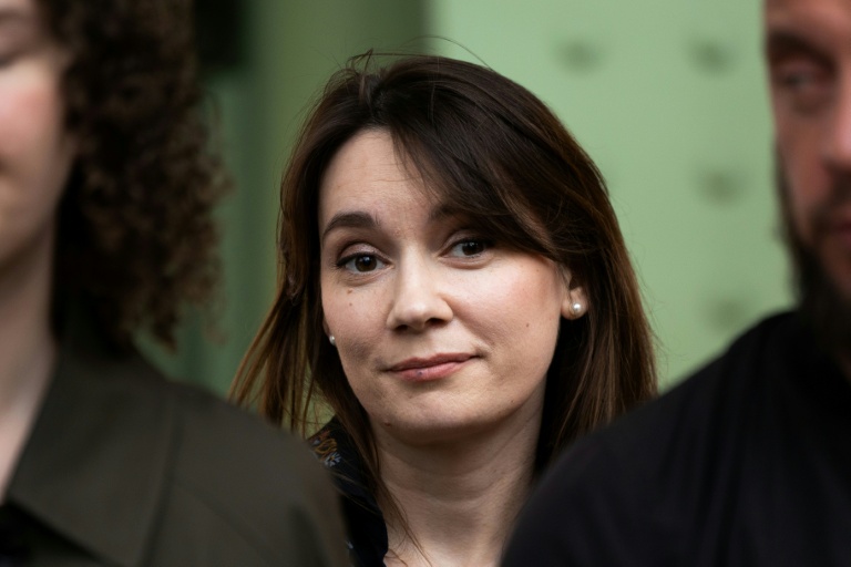 Xenia Fedorova, le 12 avril 2025, à Paris
