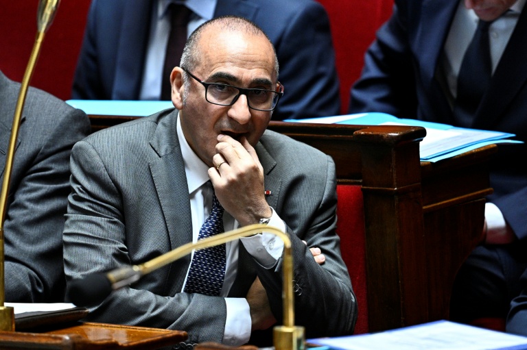 Le ministre de l'Intérieur Laurent Nuñez à l'Assemblée nationale à Paris le 20 mai 2025