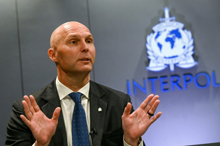 Neal Jetton, directeur de la division cybercriminalité d'Interpol à Singapour, le 29 janvier 2026