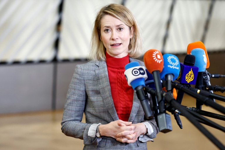 Kaja Kallas à Bruxelles, le 29 janvier 2026a