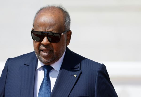 Le président djiboutien Ismaïl Omar Guelleh à Djibouti le 21 décembre 2024