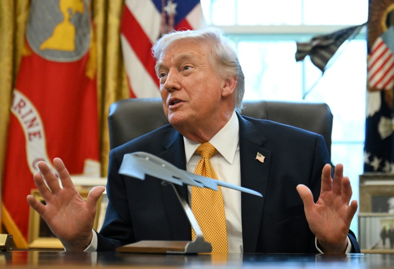 Le président américain Donald Trump à la Maison Blanche, le 16 mars 2026 à Washington