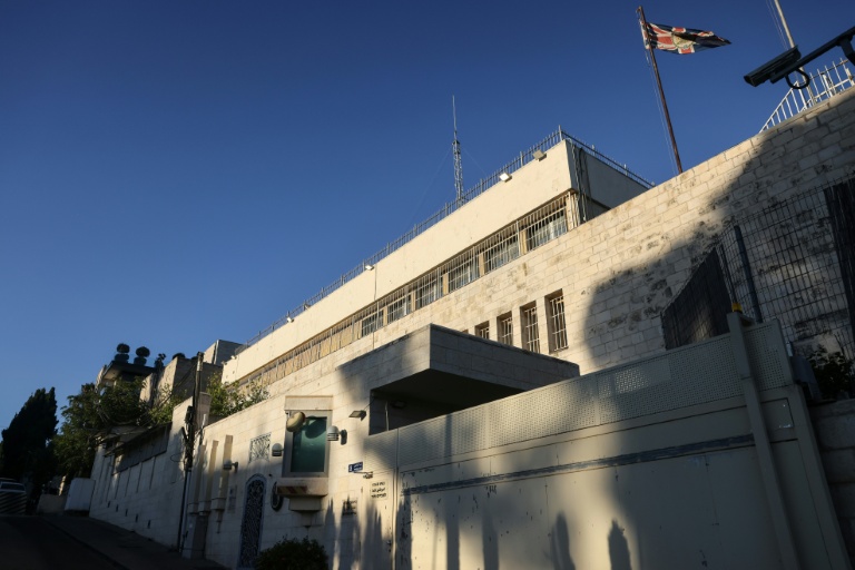 Leconsulat britannique à Jérusalem, le 8 septembre 2026