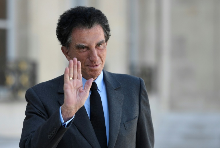 Jack Lang le 2 mai 2017 à Paris 