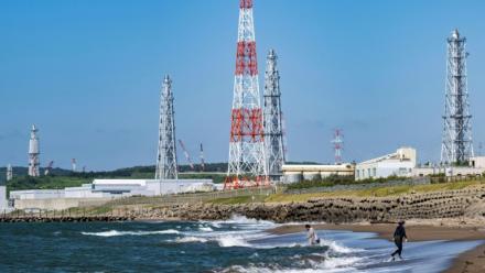 La centrale nucléaire de Kashiwazaki-Kariwa, le 5 août 2024 à Kashiwazaki, au Japon