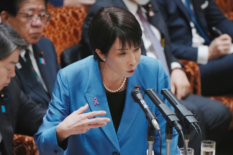 La Première ministre japonaise Sanae Takaichi à Tokyo, le 12 novembre 2025