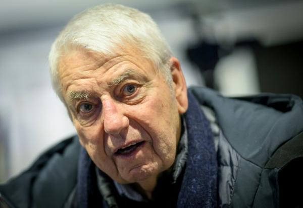 L'ancien journaliste sportif Charles Biétry à Lorient, le 3 décembre 2025 dans le Morbihan