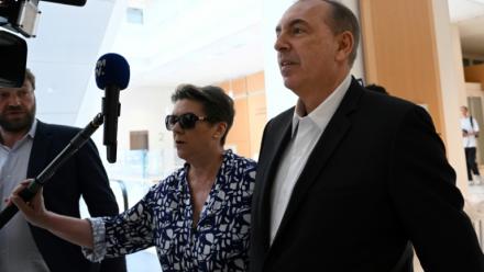 Jean-Marc Morandini au trinunal de Paris, le 13 juin 2023