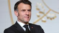 Le président Emmanuel Macron à l'Elysée, le 5 février 2026 à Paris