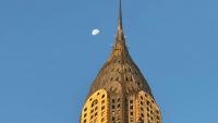 Le sommet du Chrysler Building, à New York, le 4 octobre 2023